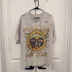 Urban Outfitters Oversized Sublime Graphic T-Shirt Size Small/Medium
